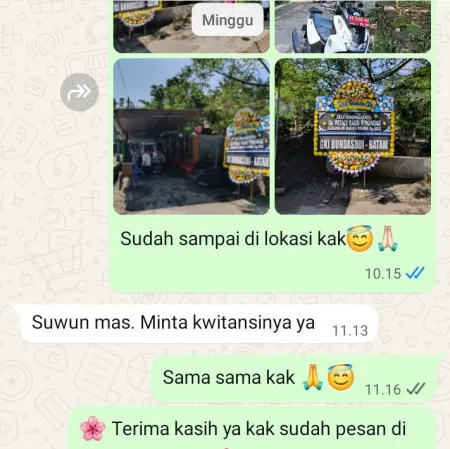 Pengiriman Papan Bunga Duka Pakisrejo Banyuurip